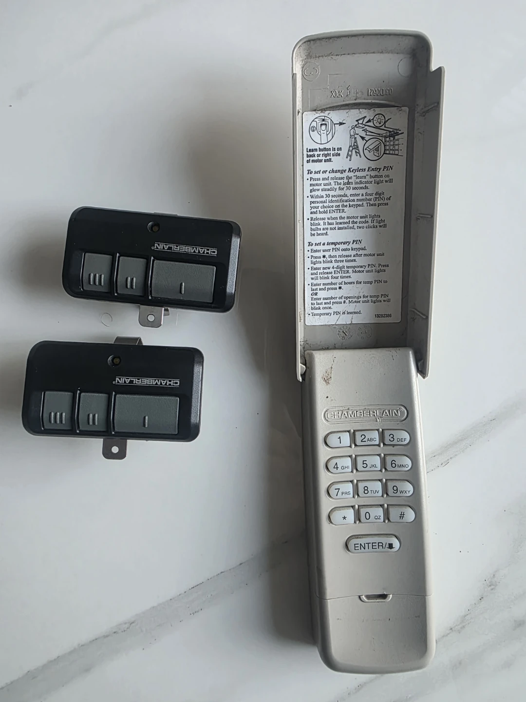 Chamberlain Garage Door Opener Remotes & Keypad