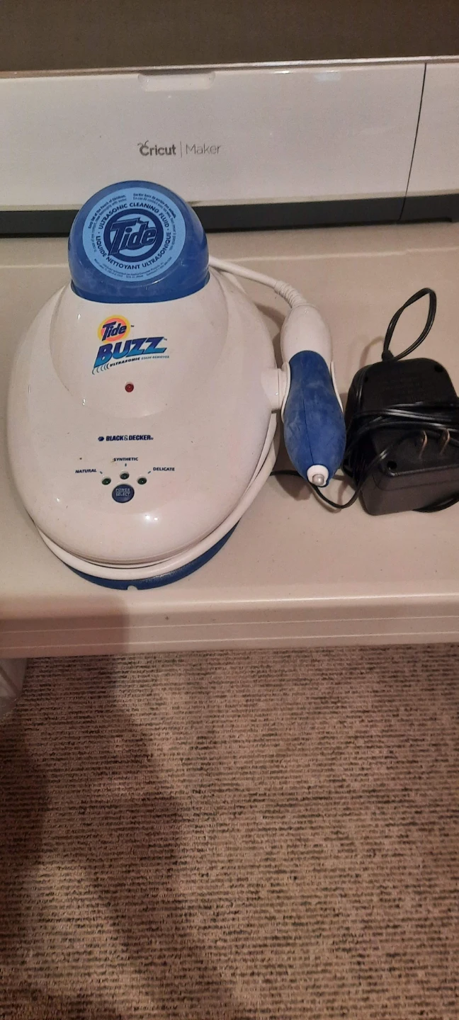 Tide Buzz Ultrasonic Stain Remover with Black & Decker