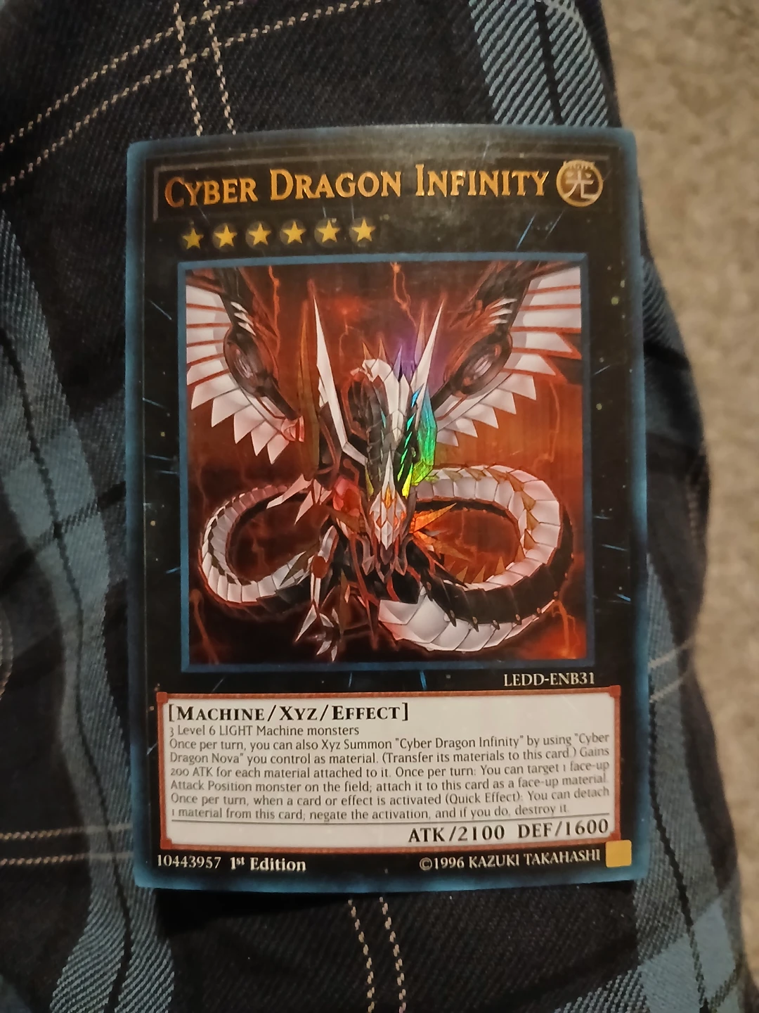 Cyber Dragon Infinity Yu-Gi-Oh! Trading Card