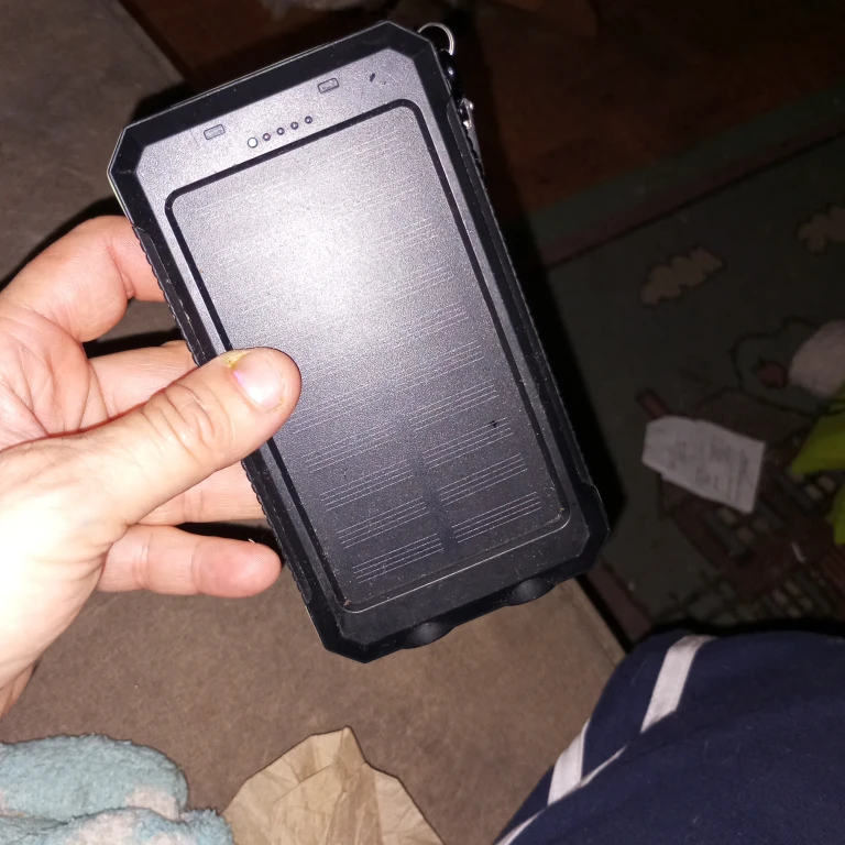 10000mAh Solar Power Bank Charger with Compass