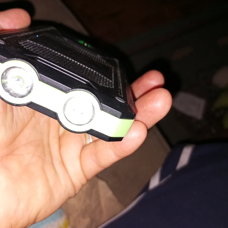 10000mAh Solar Power Bank Charger with Compass - photo 3