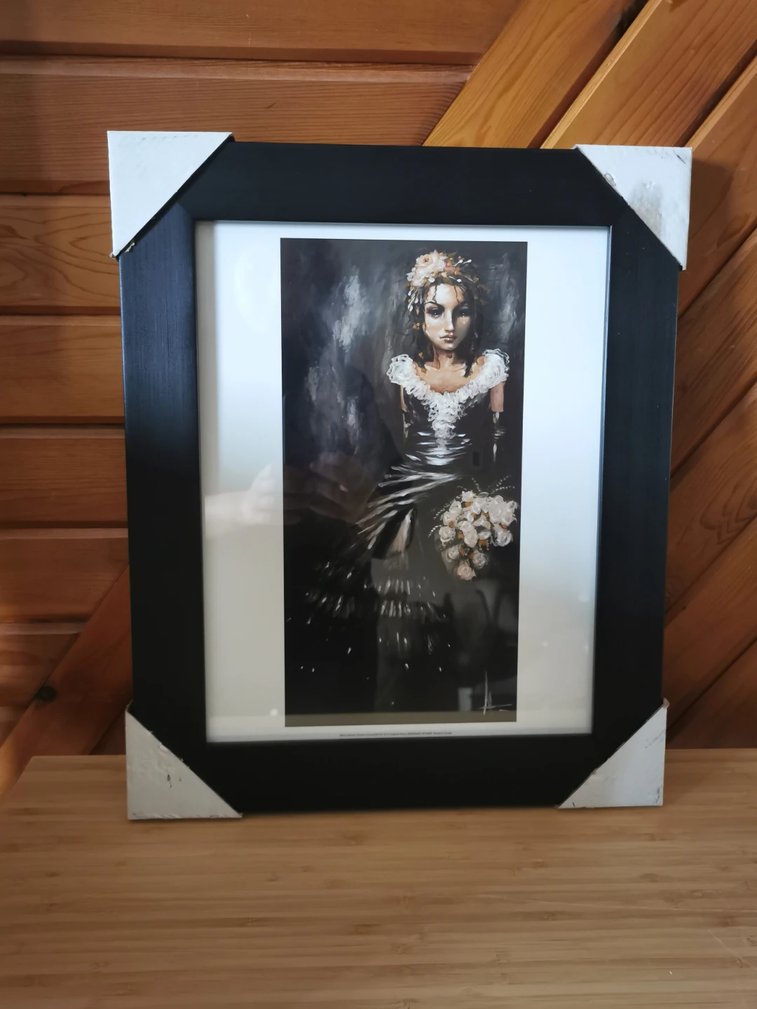 Bridesmaid by Angelina Wrona Framed Art Print – Made in Canada