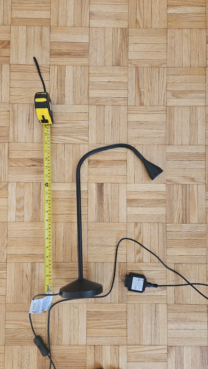 IKEA NÄVLINGE LED Work Lamp, Black - photo 2