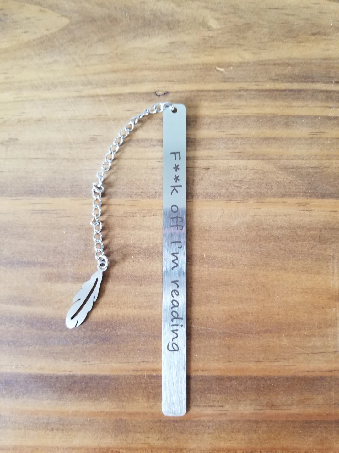 Novelty Bookmark - F**k Off I'm Reading