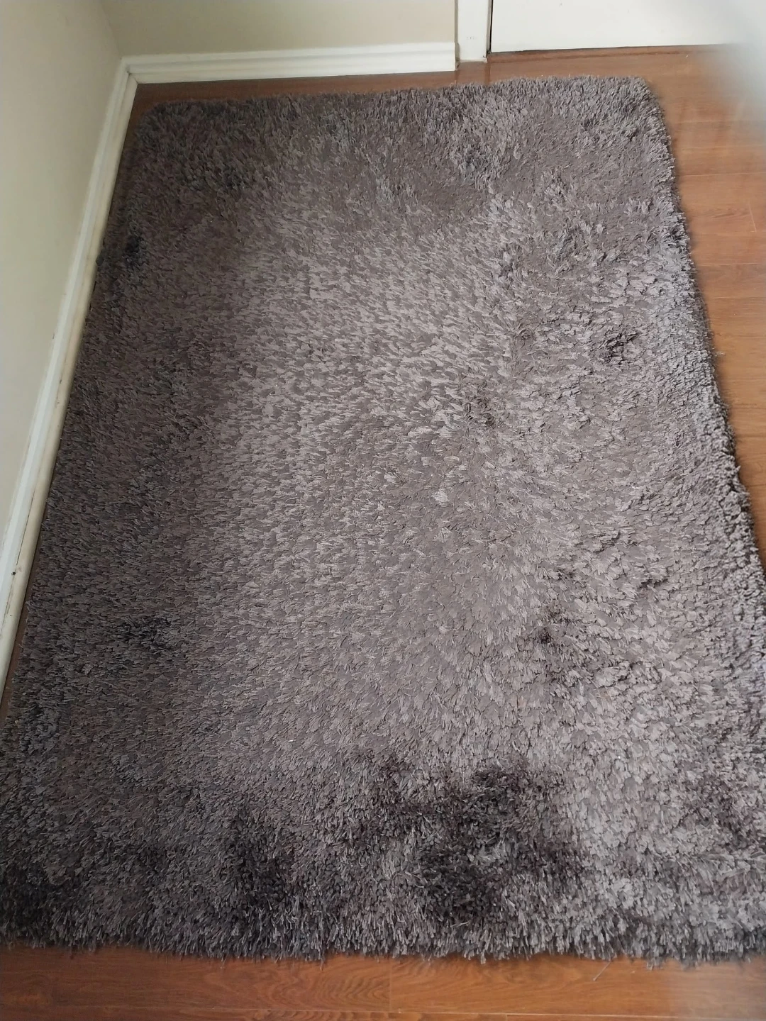 Shaggy Rug Dark brown. 4' x 6'. It's available! - photo 3