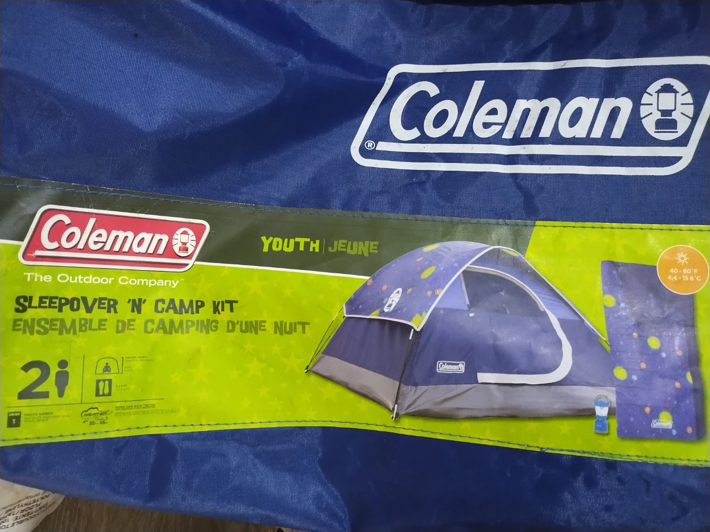 Coleman Sleepover 'N Camp Kit Youth Tent - photo 2