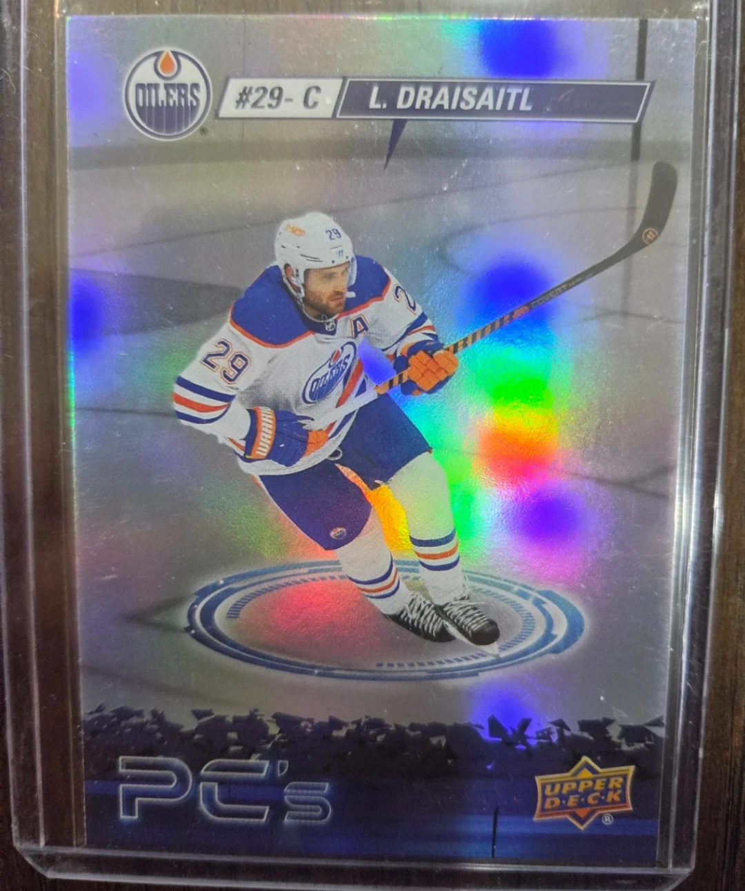 Upper Deck 2023-24 Leon Draisaitl Oilers Hockey card