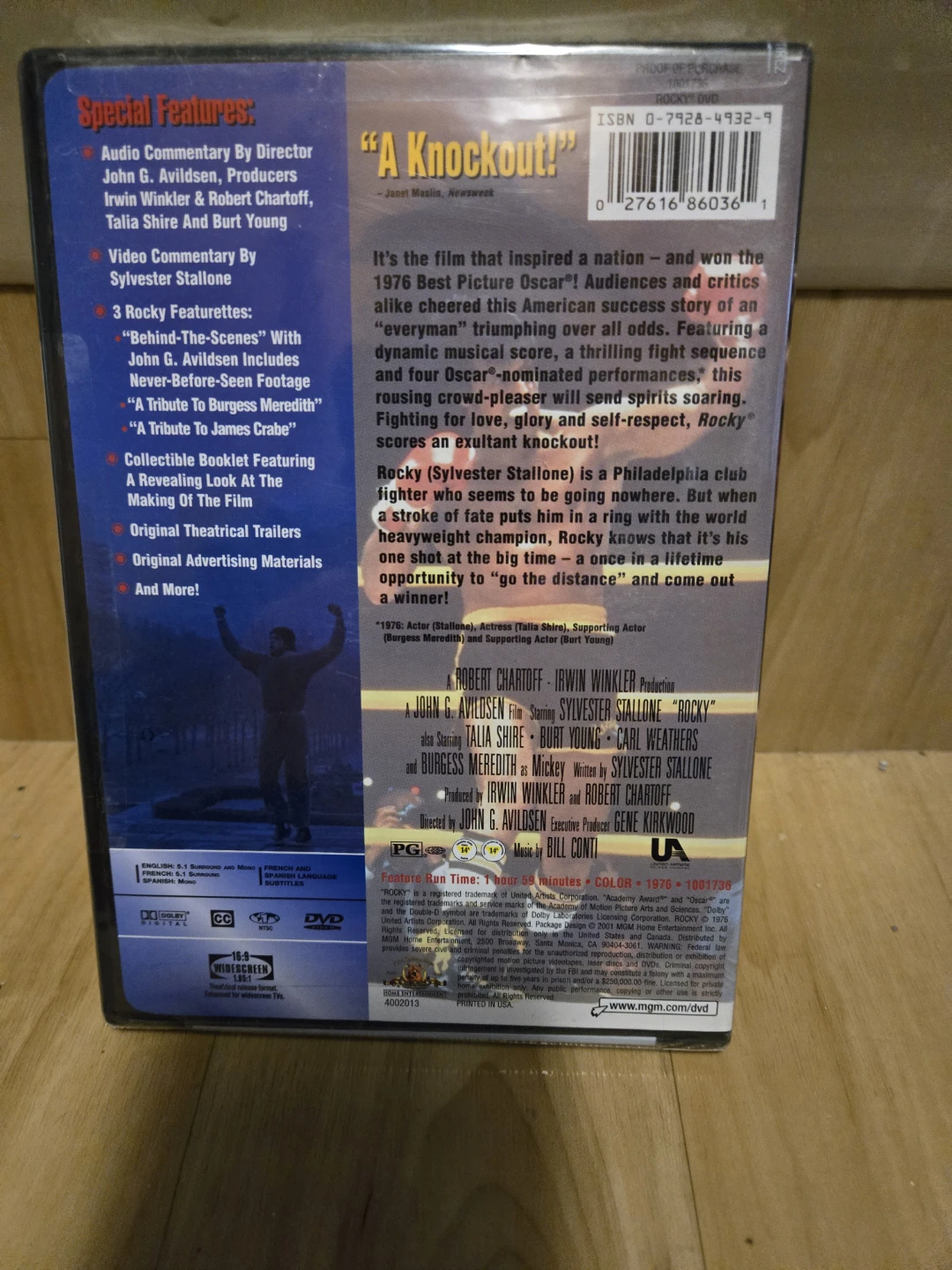 Special Edition - ROCKY DVD - Sylvester Stallone - photo 2