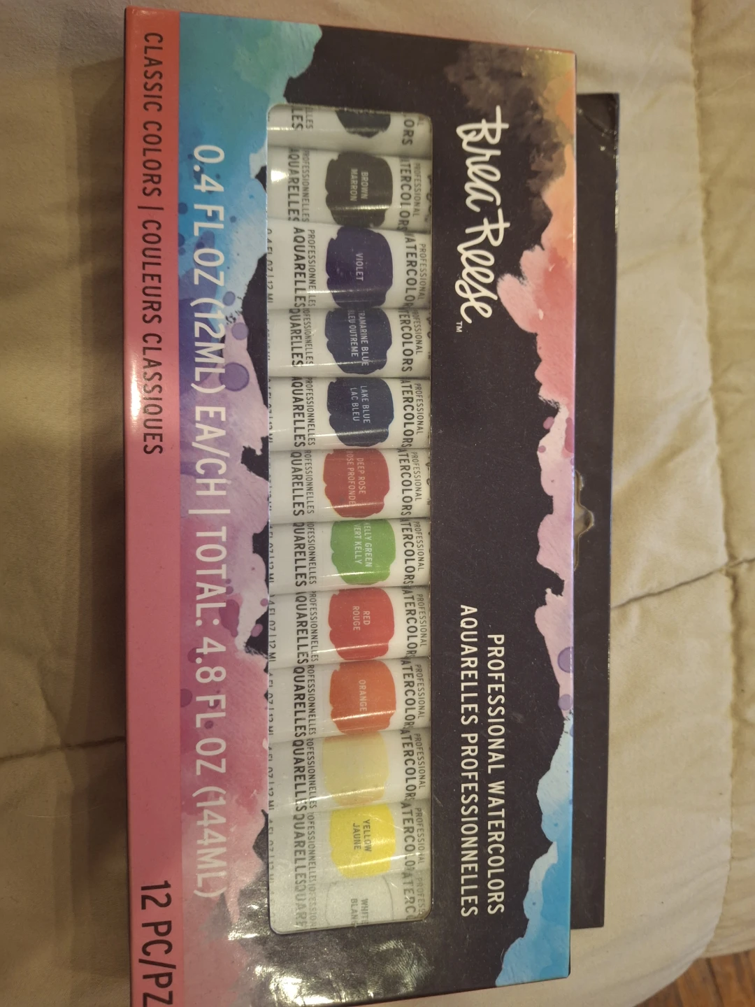 Brea Reese Professional Watercolor Paint Set (12 pc)