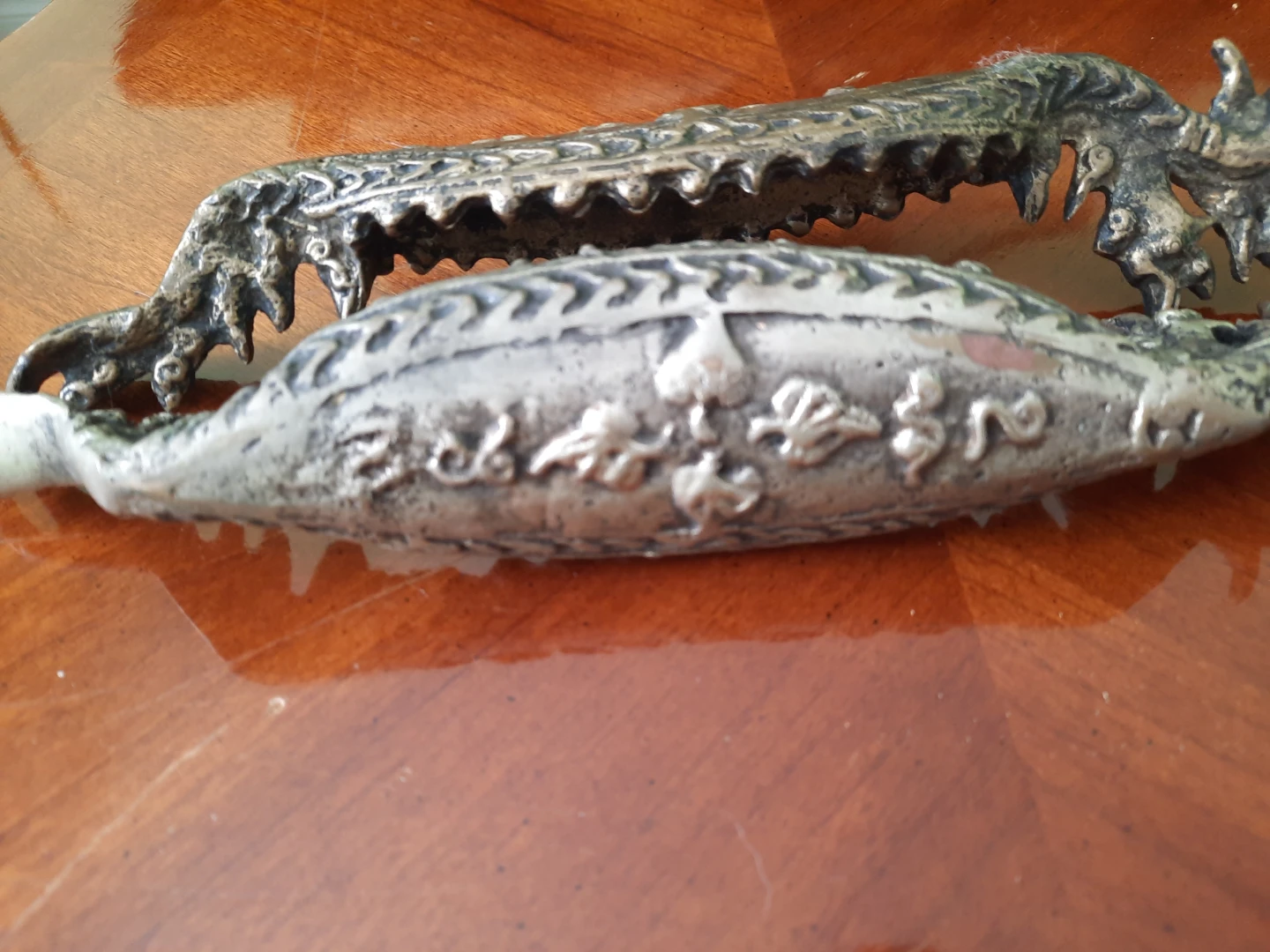 Vintage Naga boat Design Metal Ashtrays Set of 2 - photo 4