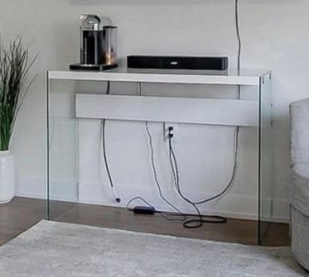 Glass Console Table