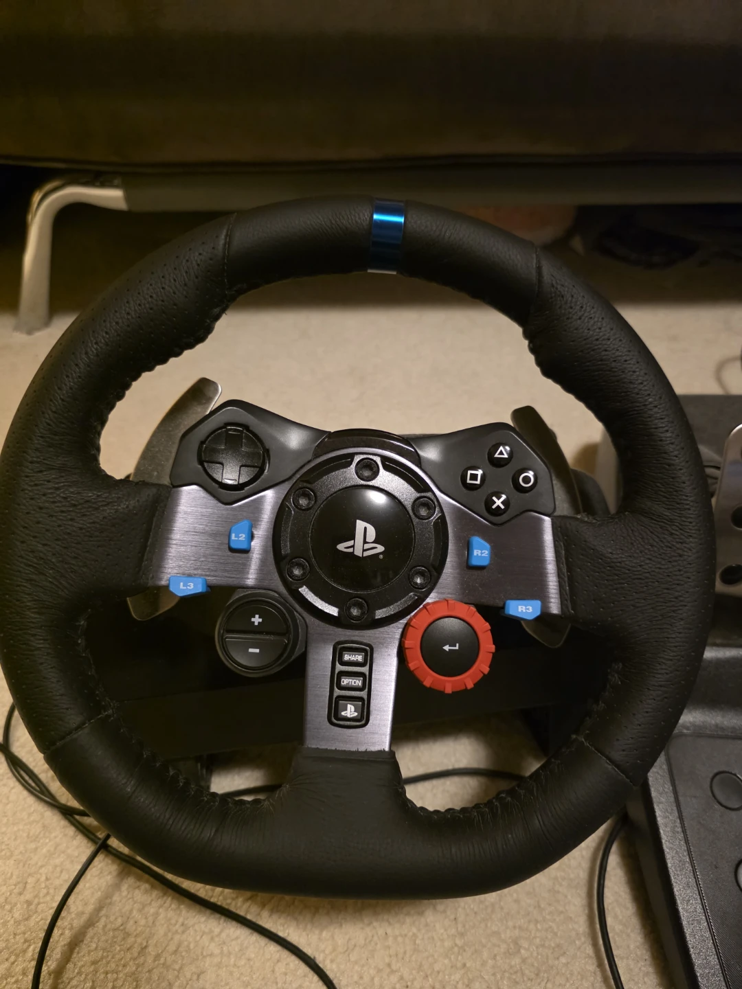 Logitech G29 Driving Force Racing Wheel and Pedals for PS4/PS5