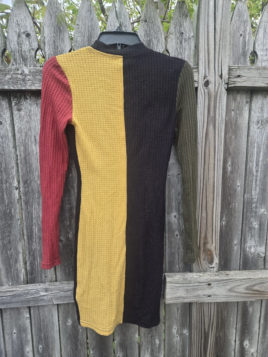 SHEIN Colorblock Long Sleeve Dress - Size M - photo 4