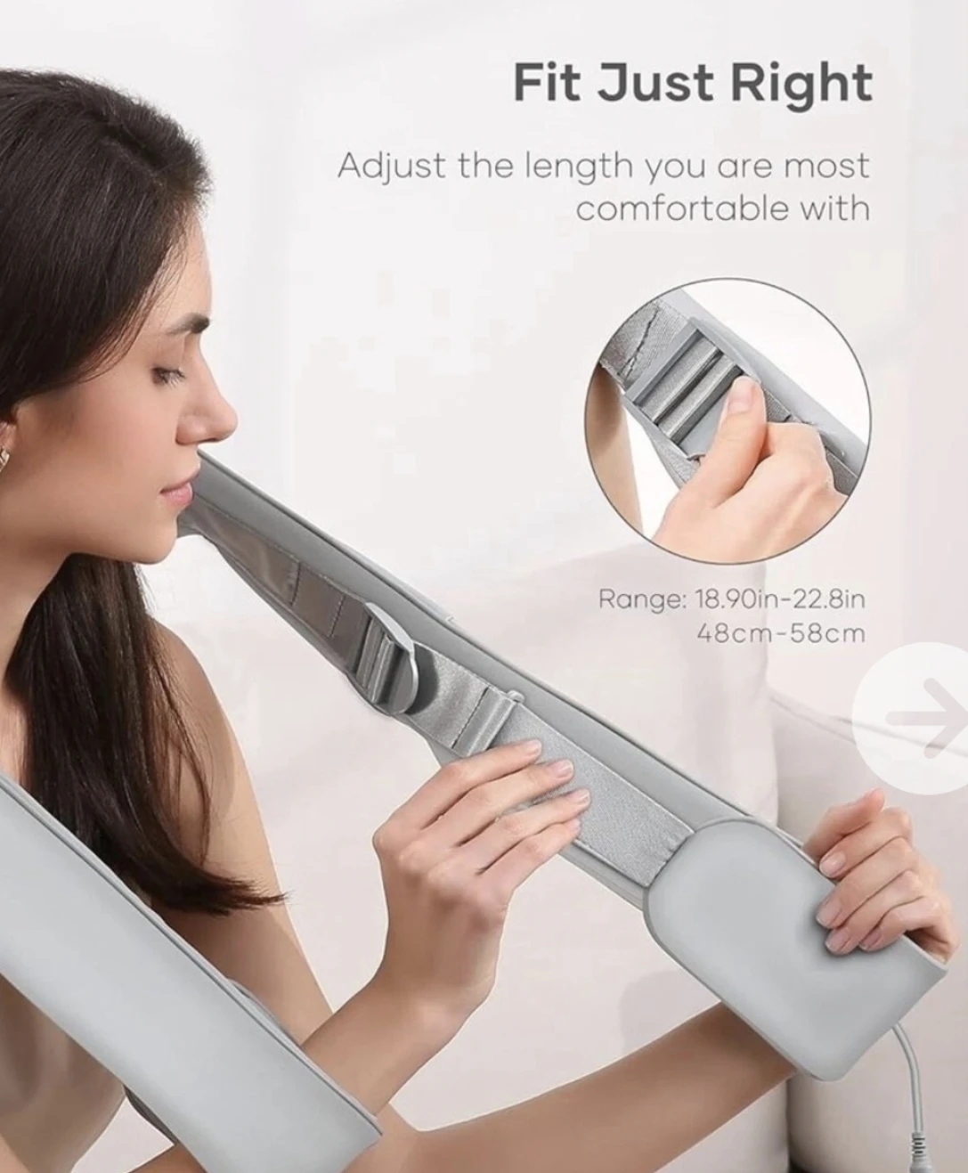 BeleduC Neck and Shoulder Massager with Heat - photo 2