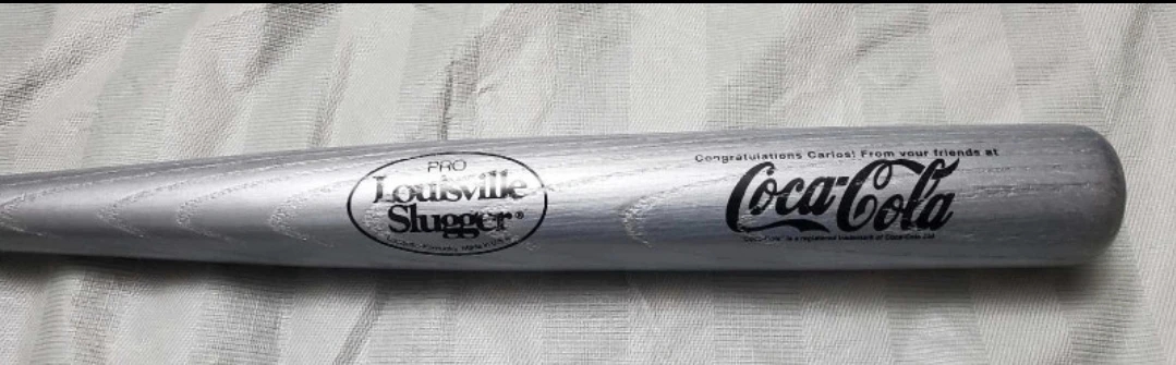 New SGA Louisville slugger Delgado commerative baseball bat - photo 4