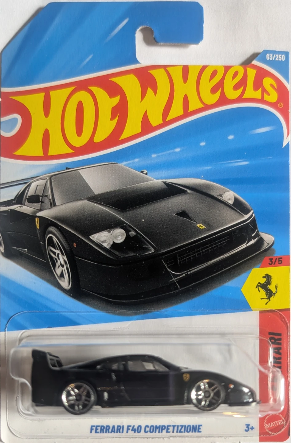 Hot Wheels '26: Ferrari F40 Competizione (Black)