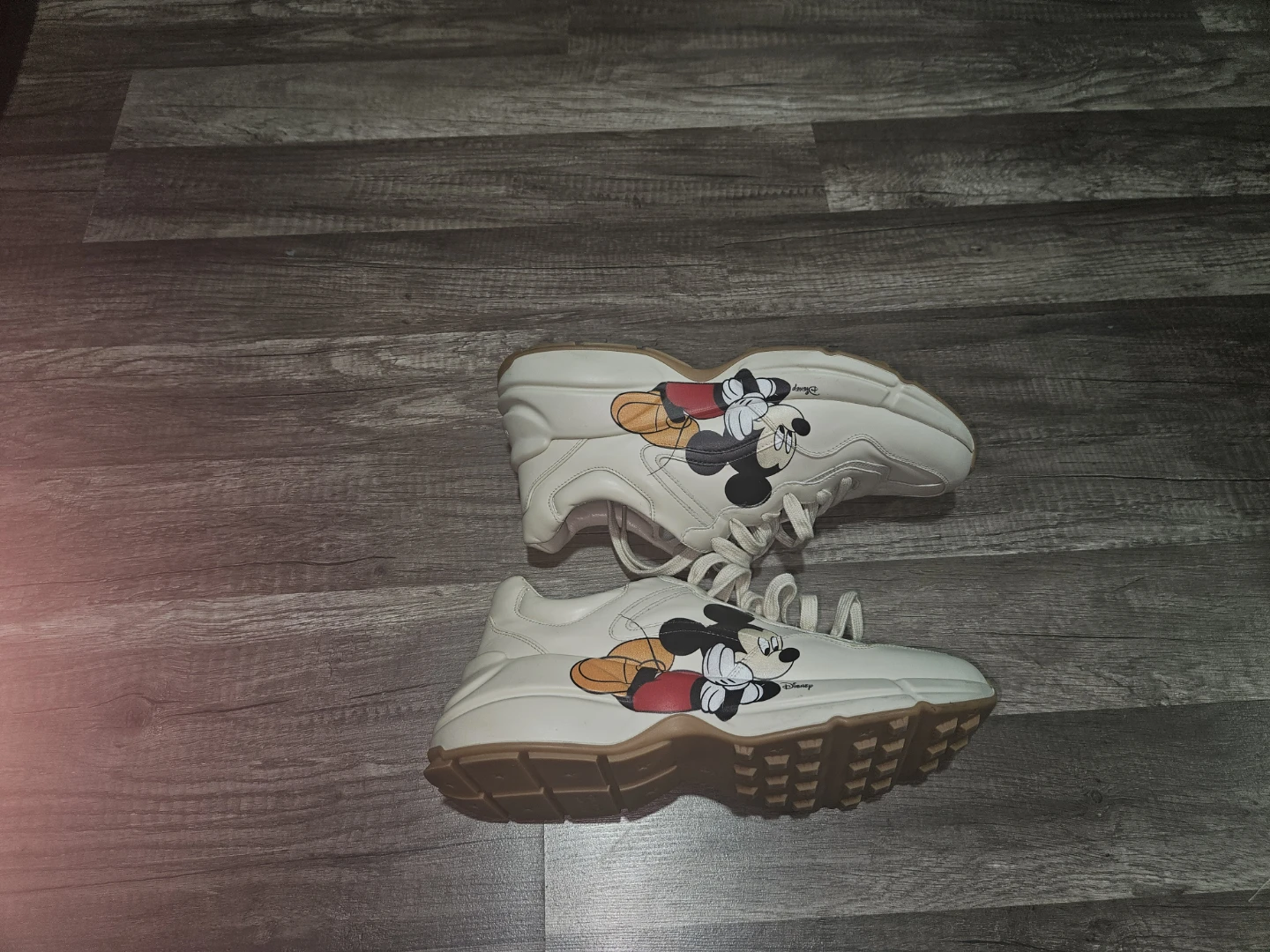 Gucci Mickey Mouse Sneakers - photo 4