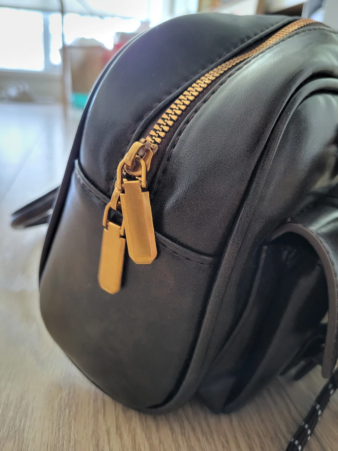 🌱 SHEIN - Brown Faux Leather Shoulder Bag - photo 4