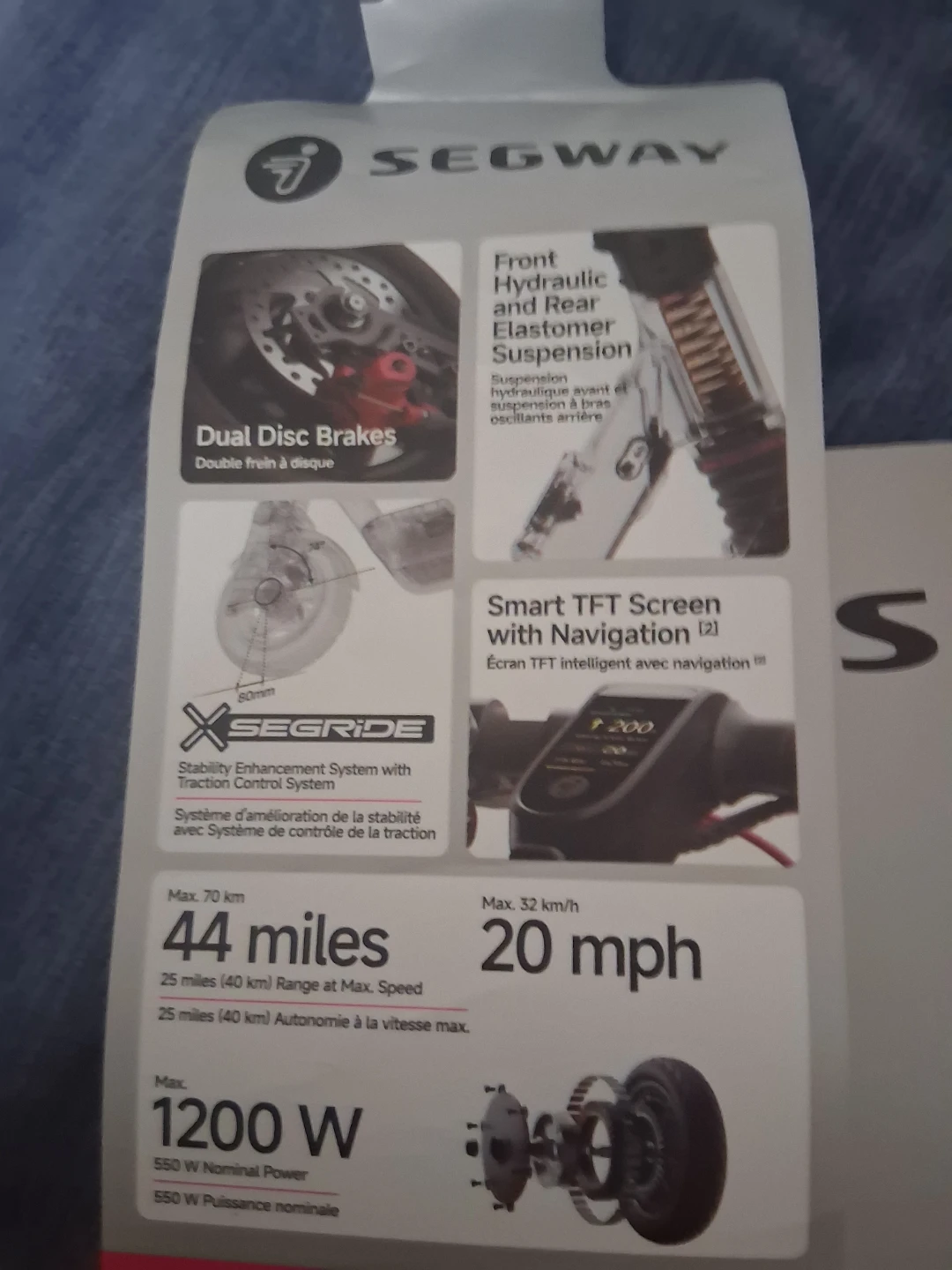 Segway Ninebot F30 Pro Electric Scooter - photo 4