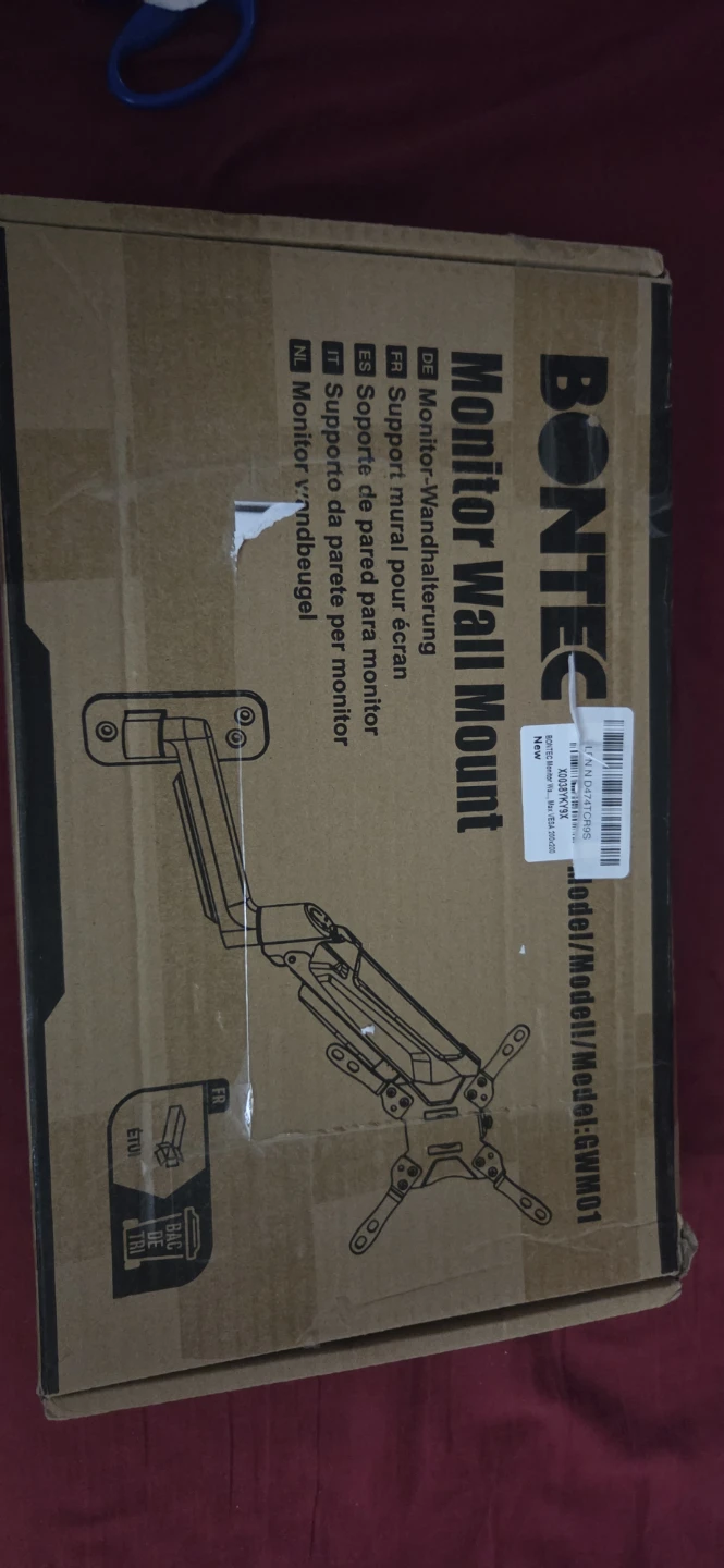 BONTEC Monitor Wall Mount GWM01 – Open Box / Never Used - photo 2
