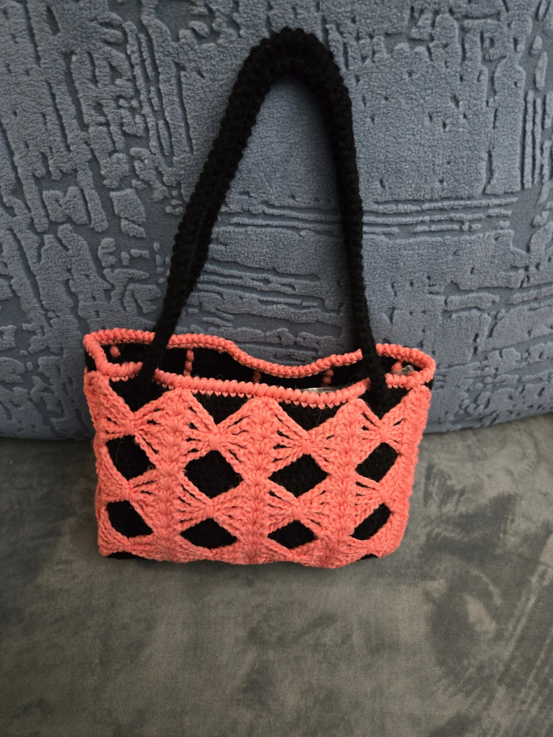 Crochet purse