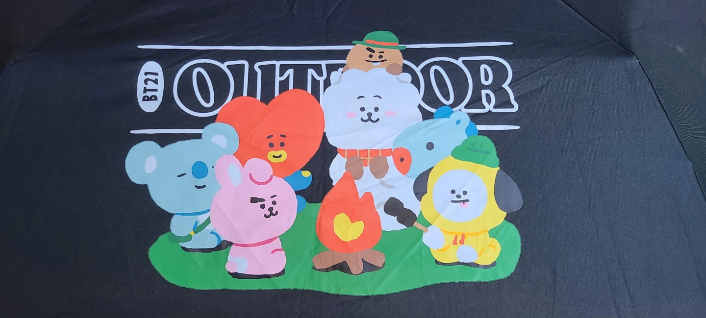 Official BT21 Folding UV Umbrella - photo 2