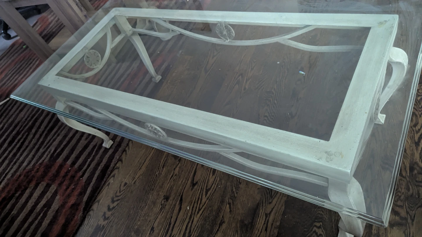 Glass Top Coffee Table - photo 3