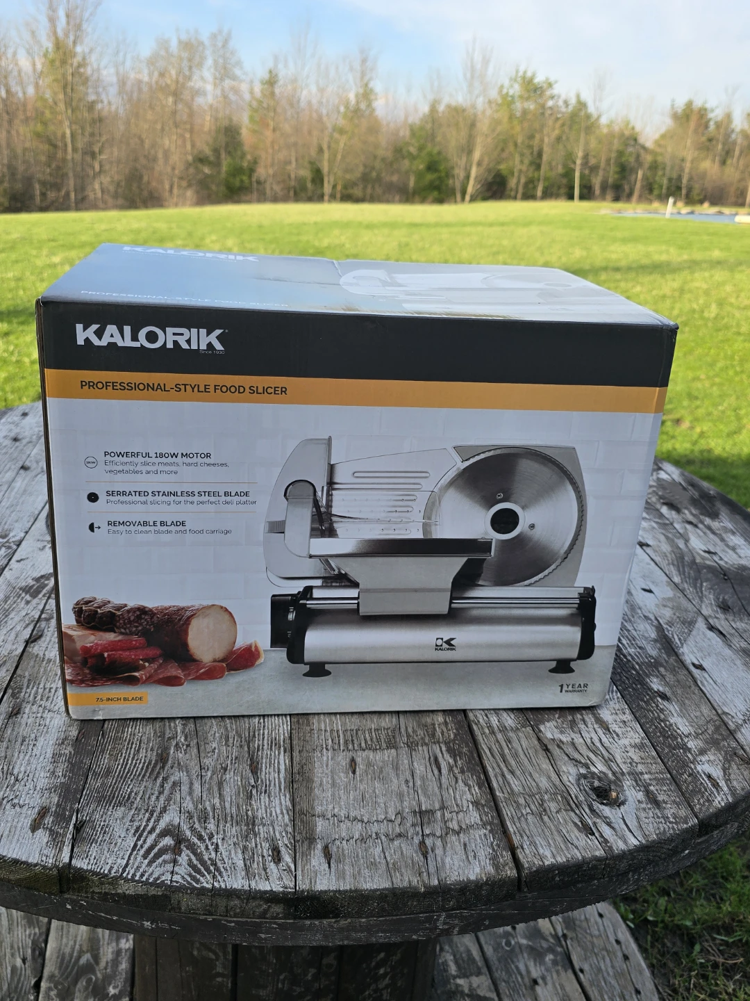Kalorik Professional Style Food Slicer