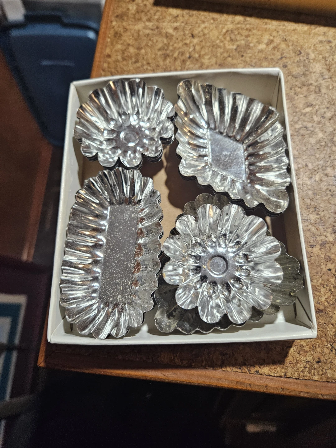 Tartlet Tin Molds - Set of 4 Different Shapes - photo 2