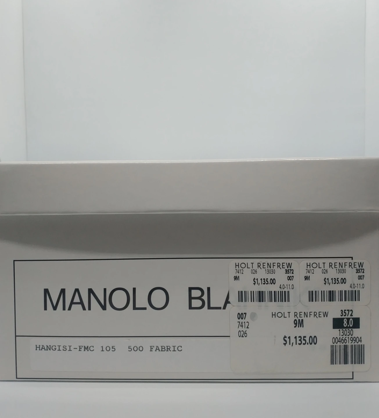 Manolo Blahnik Hangisi Silver Pumps - photo 4
