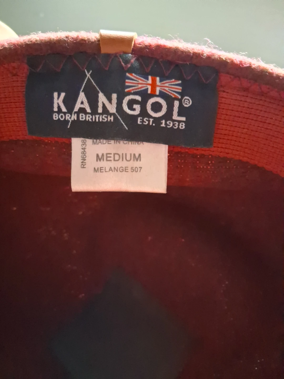 Kangol Beret Hat - Medium - Red Melange - photo 4