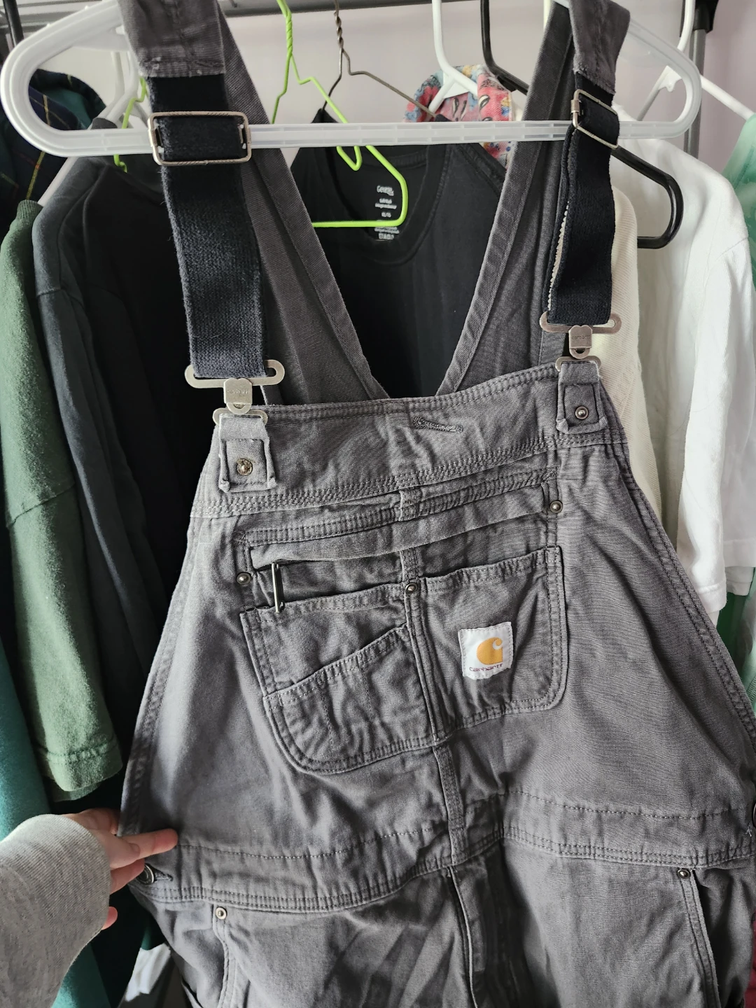 Carhartt Rigby Bib Overall 40 X 32 Gravel - photo 3
