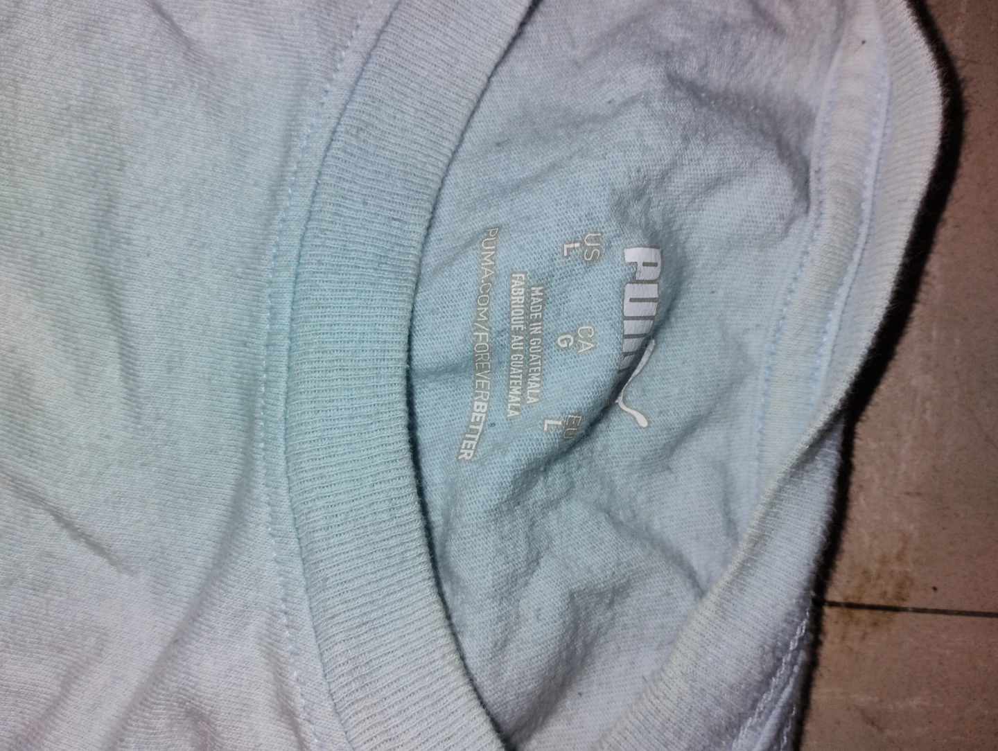 Puma Light Blue T-Shirt - photo 2