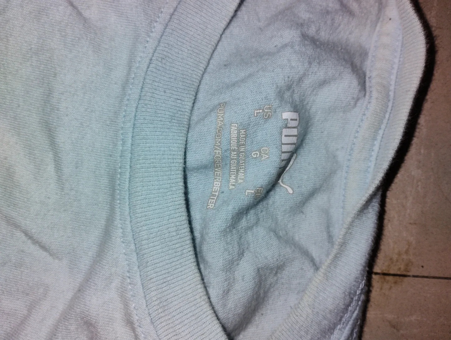Puma Light Blue T-Shirt - photo 2