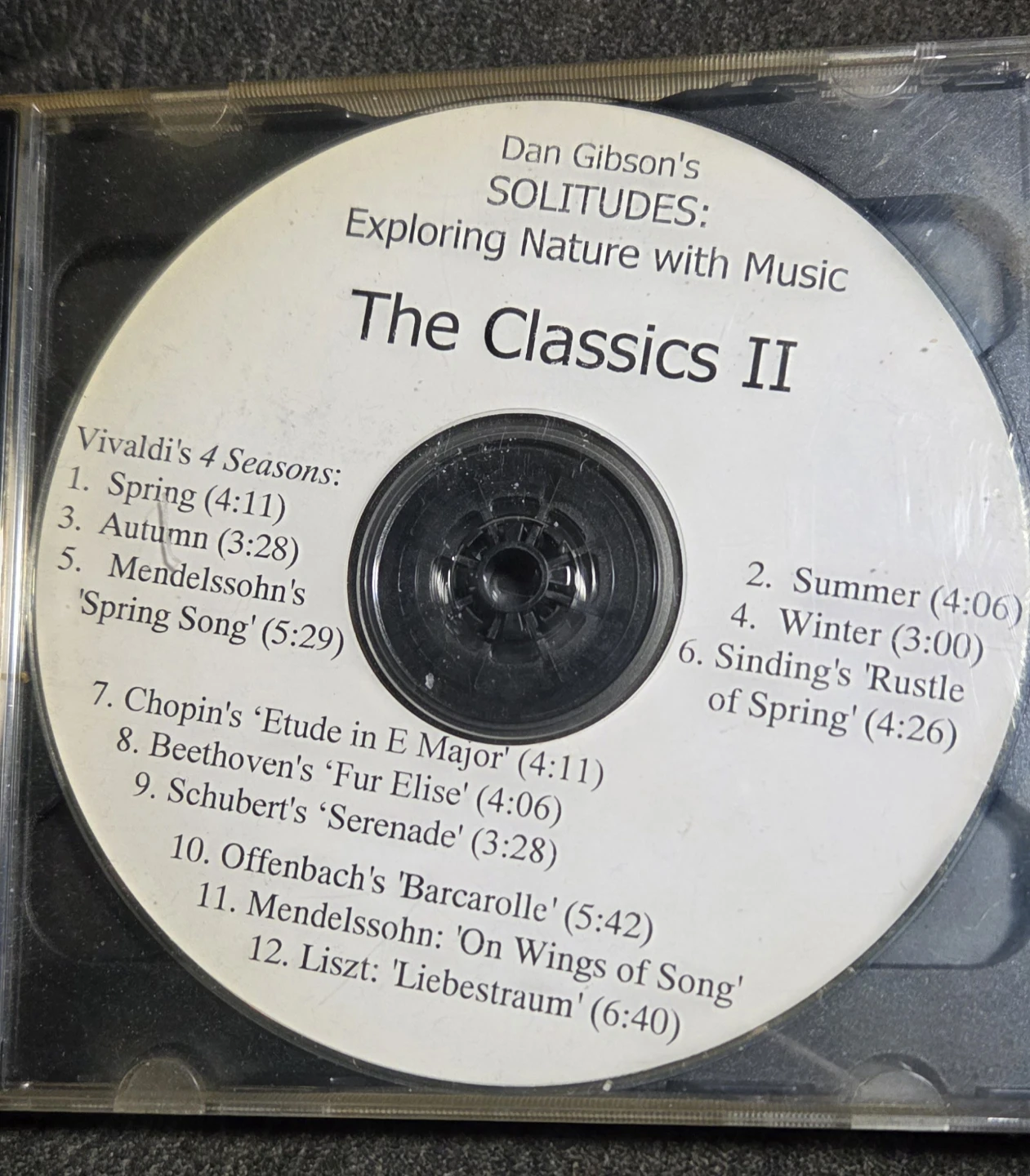 FREE Meditation music Gibson's SOLITUDES Music CD Collection - photo 3