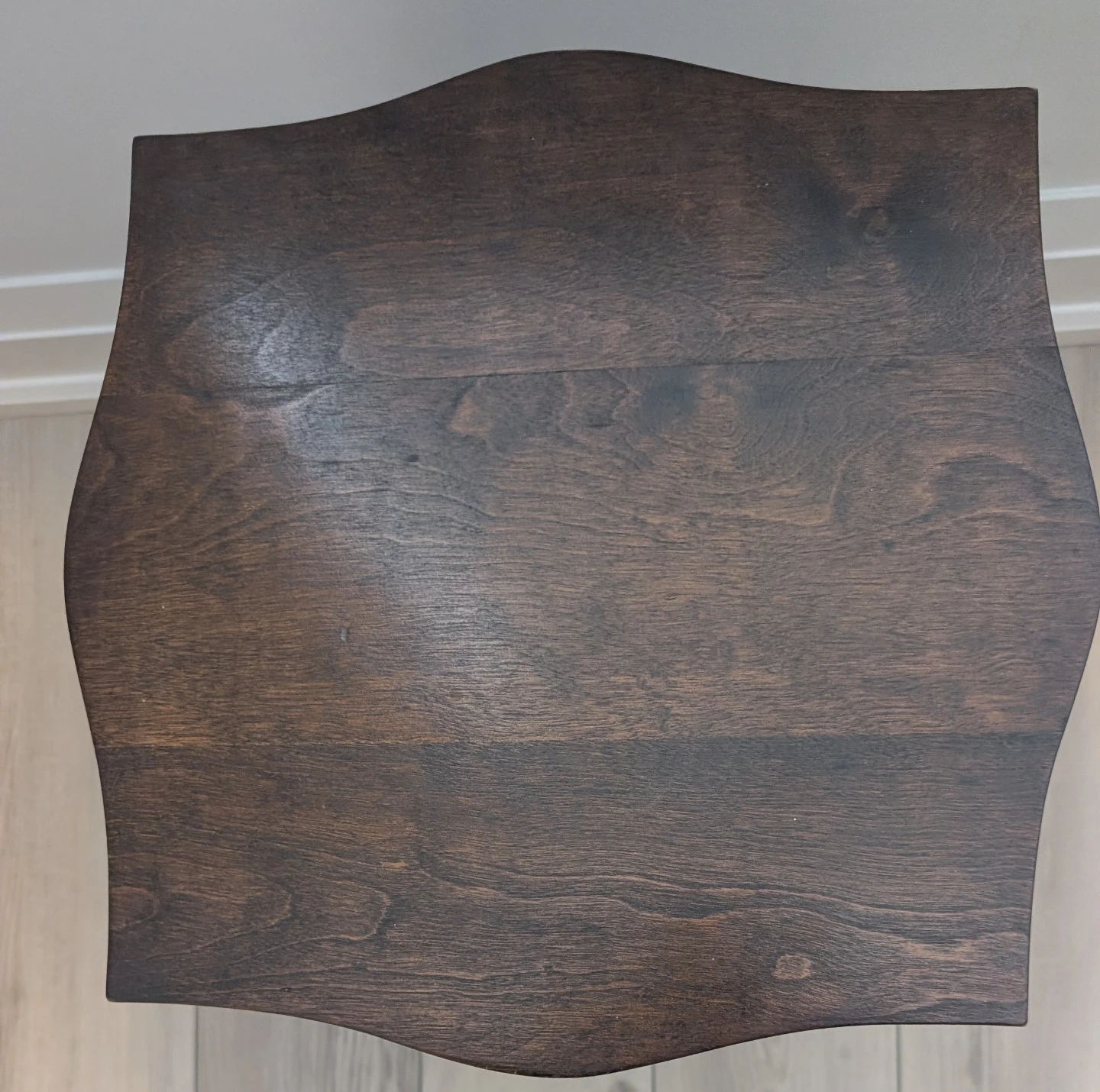 Antique Solid Wood Small Table - photo 3