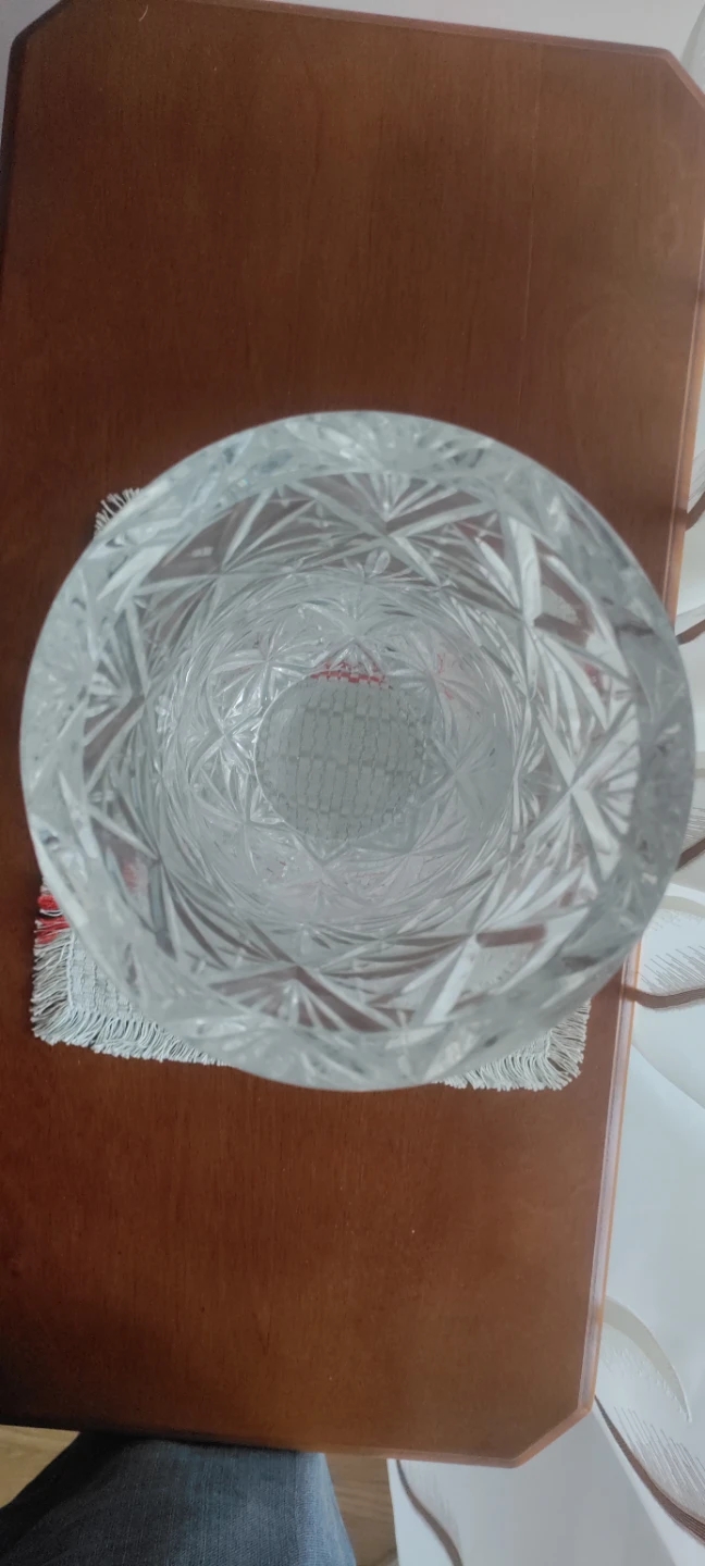 Cut Crystal Glass Vase - photo 2