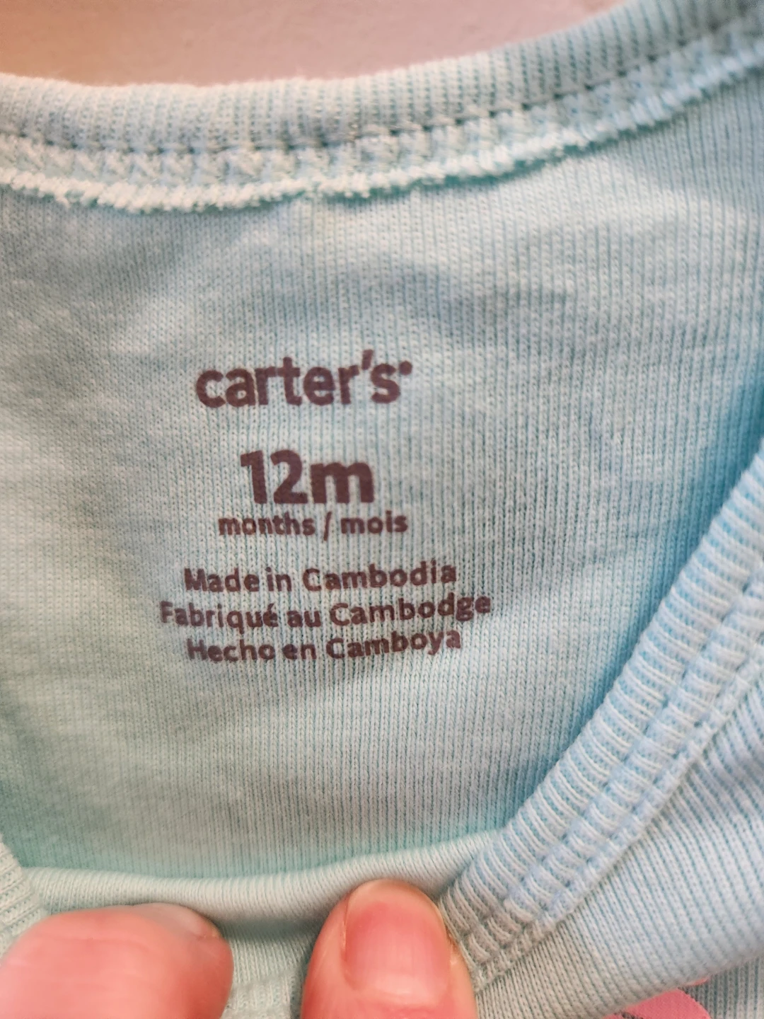 NEW ~ Carters Onesie, 12 Months - photo 2