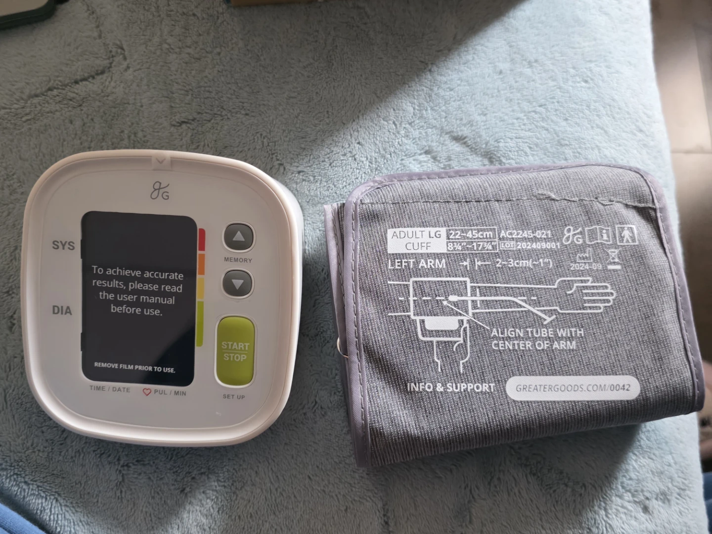 Greater Goods Cellular BPM Blood Pressure Monitor - photo 4