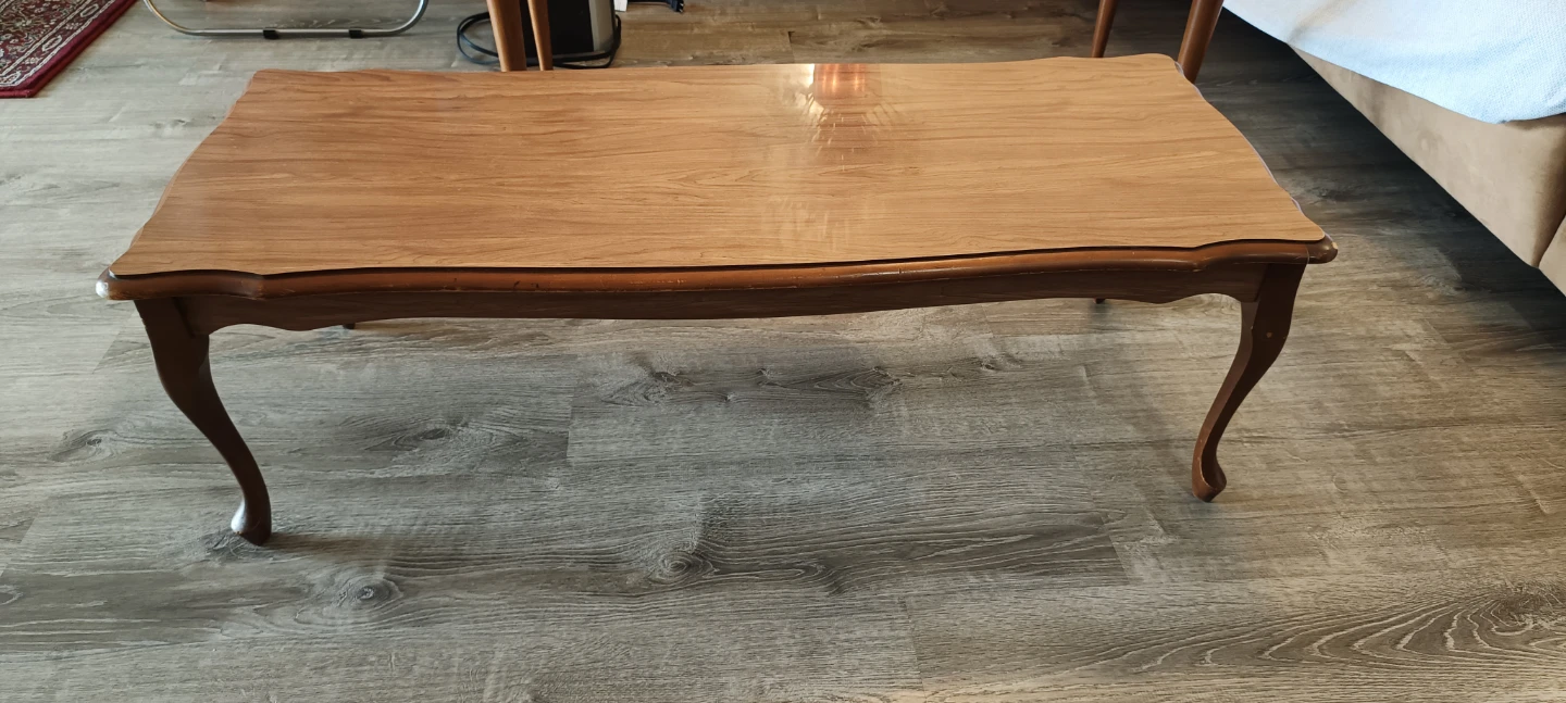 Vintage Wood Coffee Table - photo 3