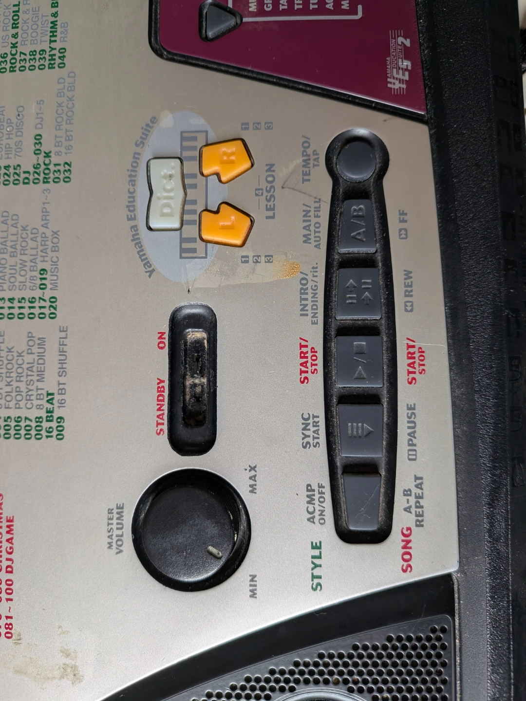 Yamaha PSR-172 Electronic Keyboard