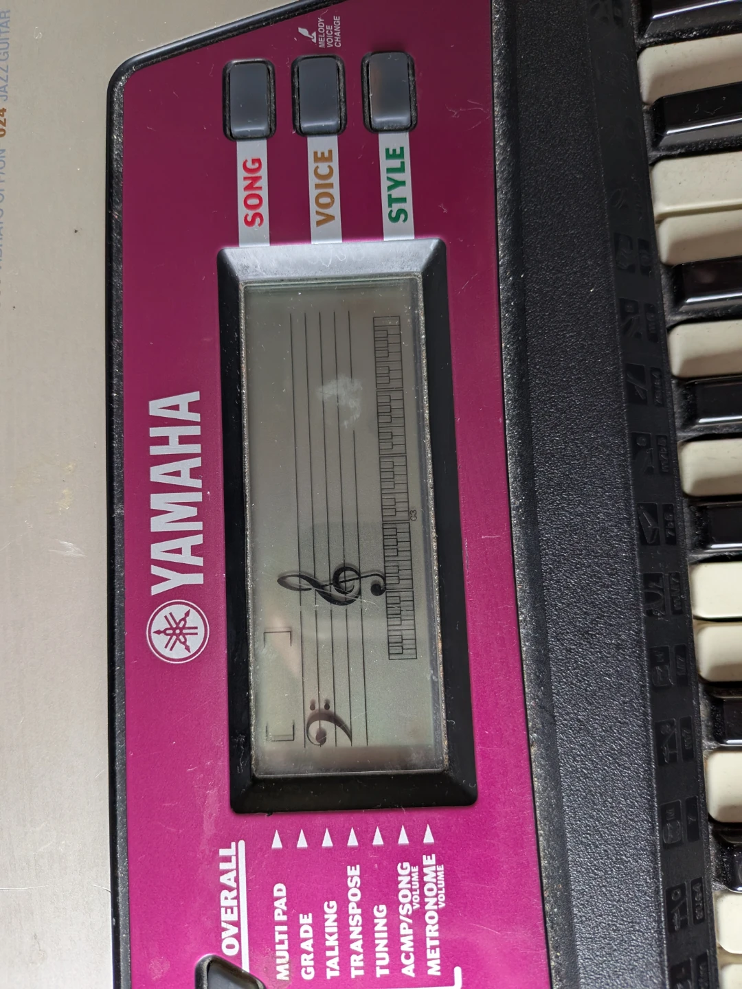 Yamaha PSR-172 Electronic Keyboard - photo 2