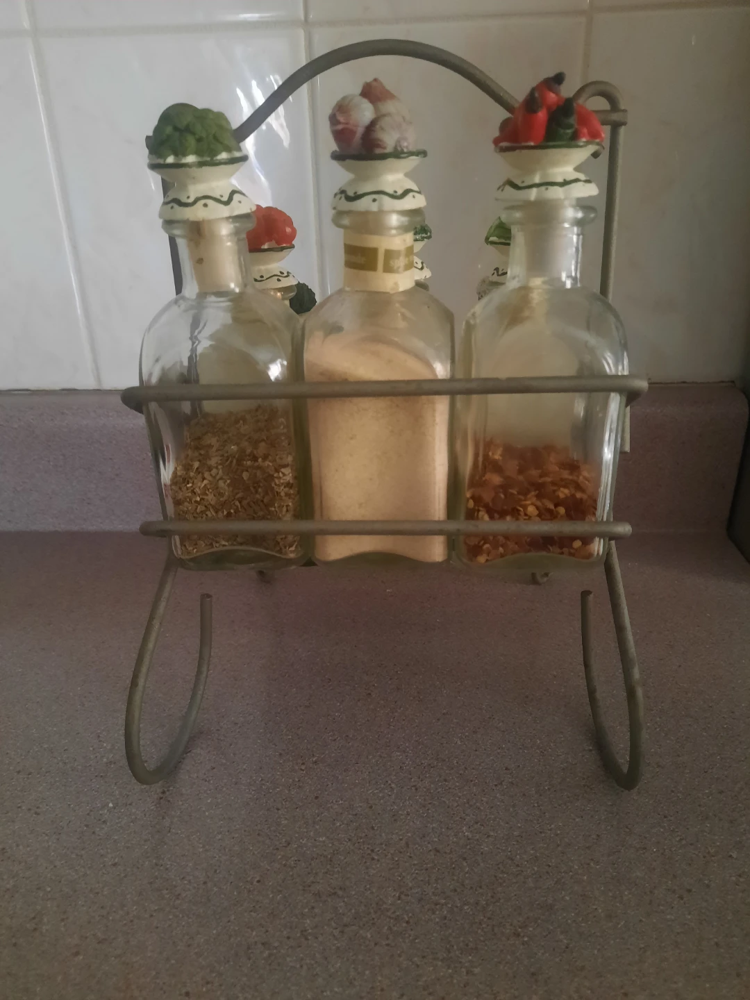 Set of 9 Spice Jars with Metal Rack - photo 3