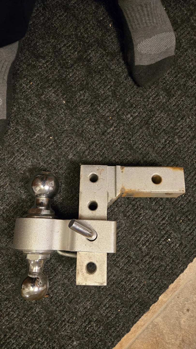 Adjustable Ball Mount Hitch