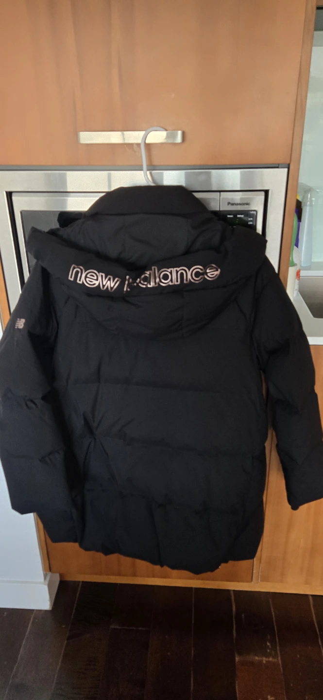 New Balance Puffer Coat - Black, Size S - photo 3