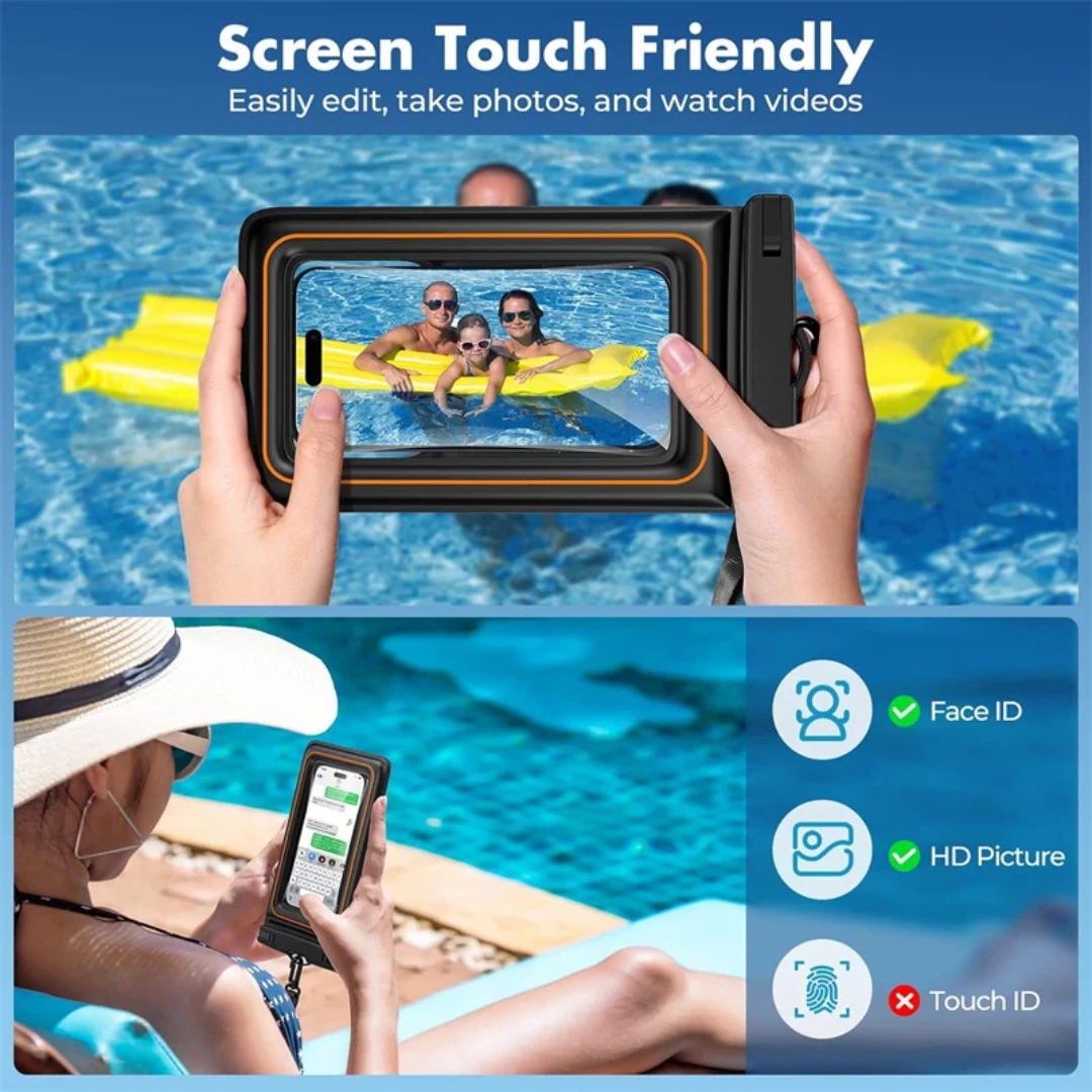 .2Pack Universal Waterproof Floating Phone Case - photo 4