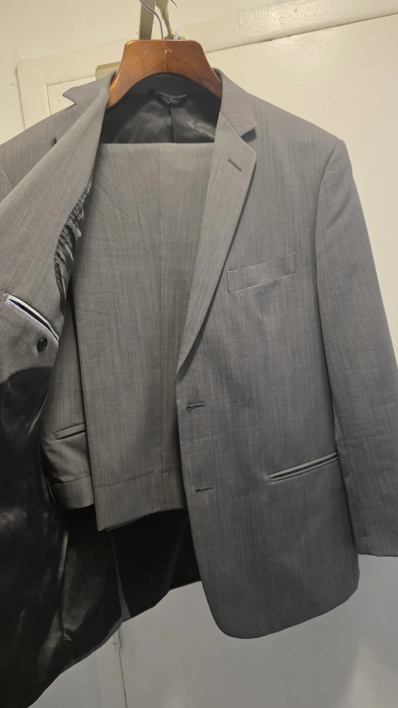 Grey Slim Fit Suit