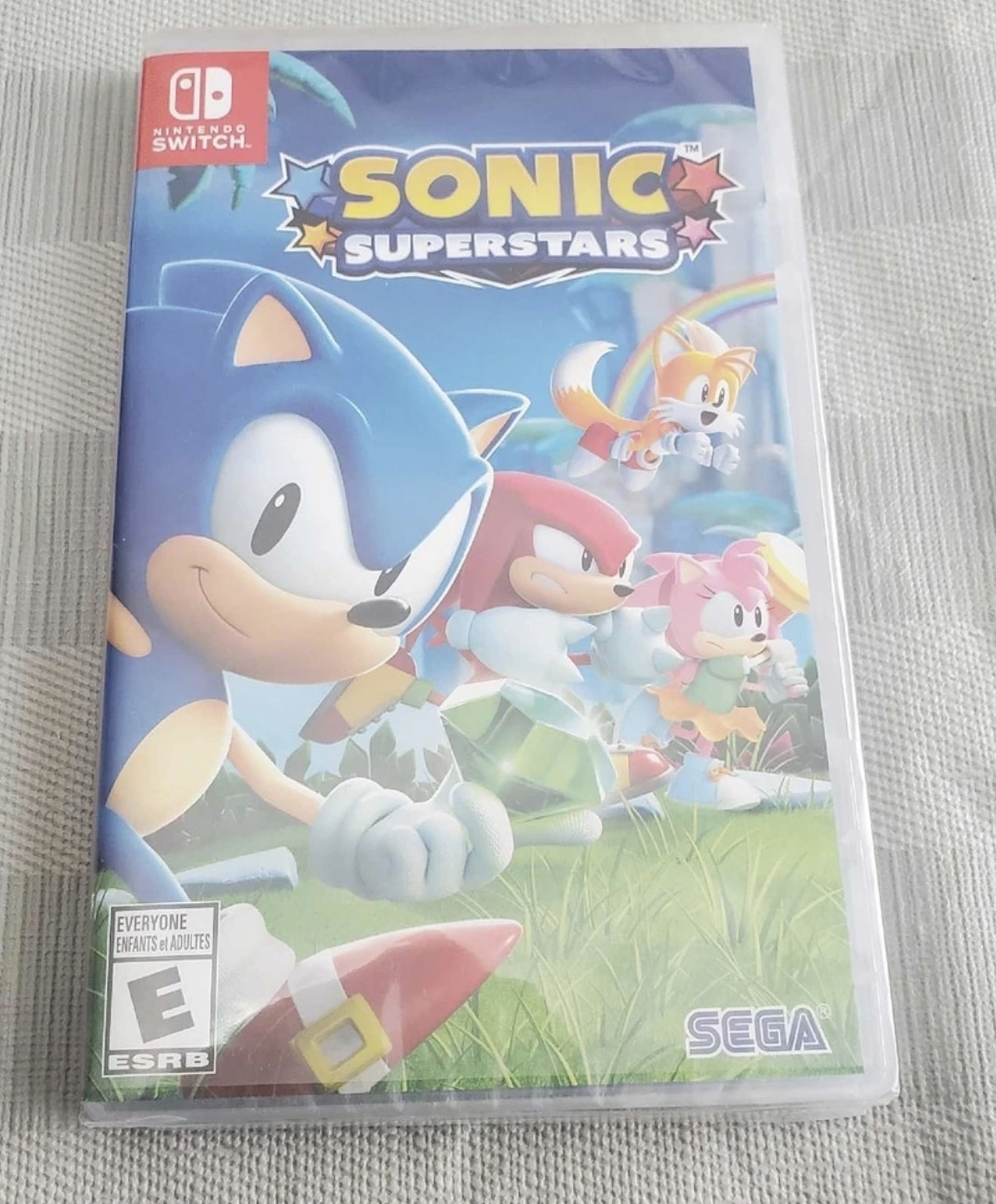 New sealed Nintendo switch sonic the hedgehog superstars