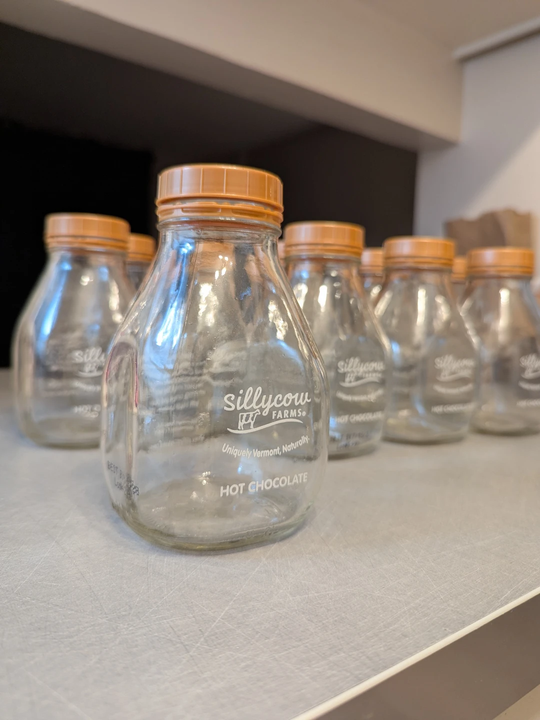 ‼️LAST DAY‼️14 Empty Glass Bottles with Lids