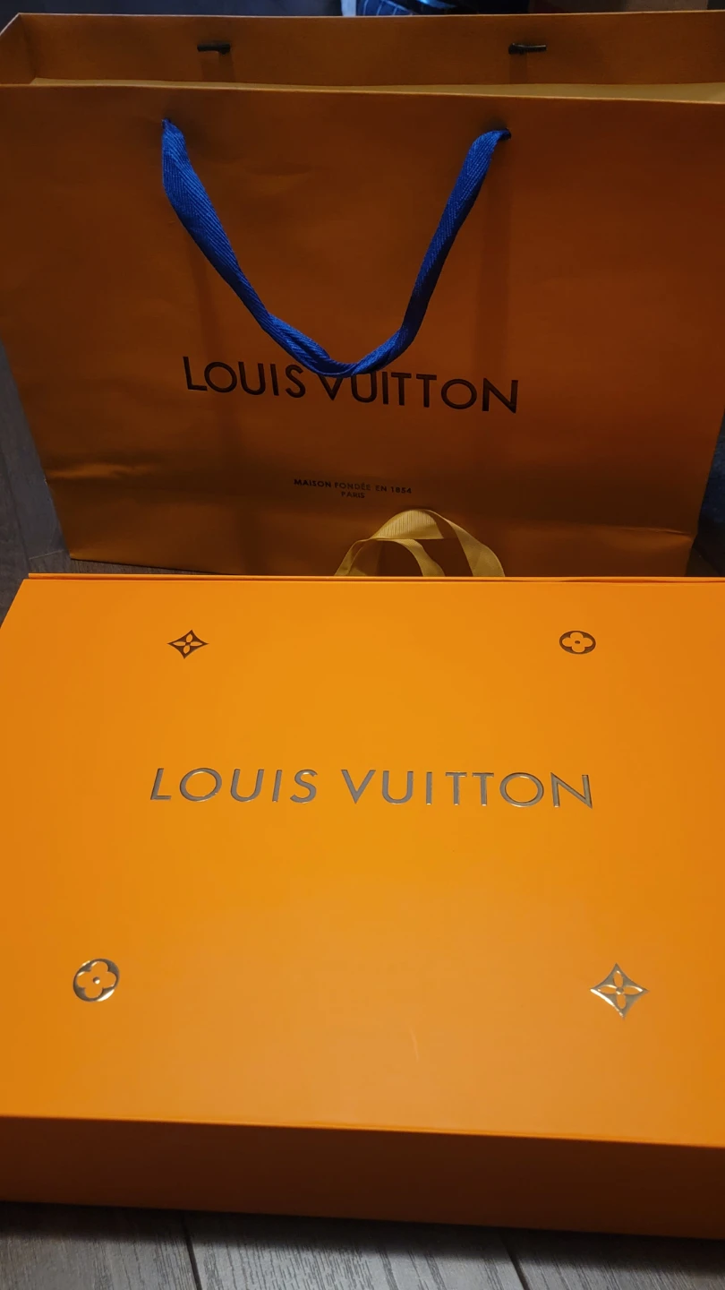 Louis Vuitton Shopping Bag and Gift Box